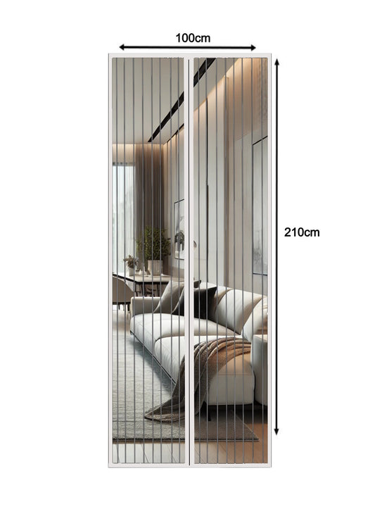 JEAS - Luxe Magnetisch Vliegengordijn - 210x100cm - Wit