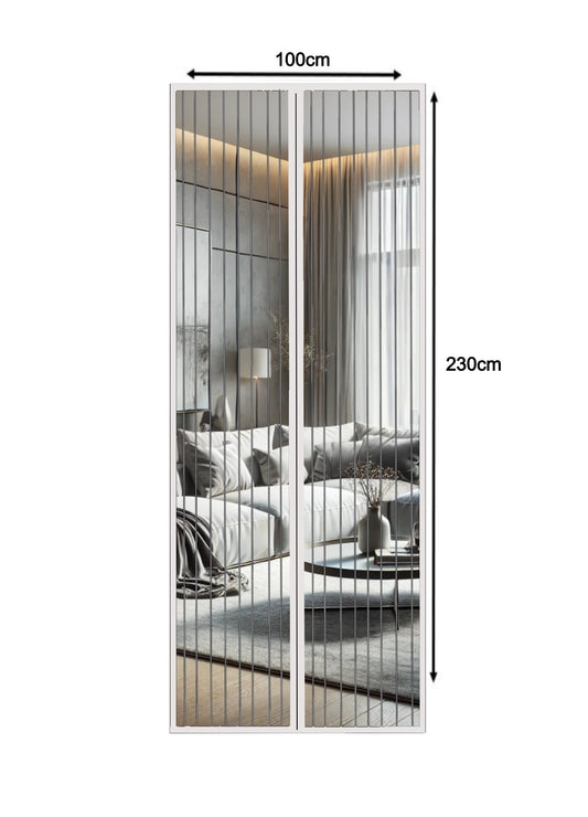 JEAS - Luxe Magnetisch Vliegengordijn - 230x100cm - Wit